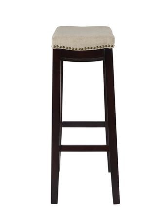 linon allure counter stool dove gray