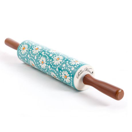 The Pioneer Woman Flea Market Rolling Pin With Wood Handle ...