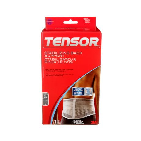 Tensor™ Back Stabilizing Support, grey, large/x-large, Back Stabilizing Support
