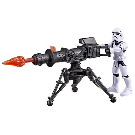 Star Wars Mission Fleet Gear Class Imperial Cannon Assault, 2.5-Inch-Scale Stormtrooper Action Figure, Star Wars Toy for Kids Ages 4 and Up
