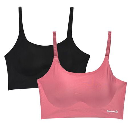 Reebok Ladies' 2 Pack Stay-Put Bralettes - Walmart.ca