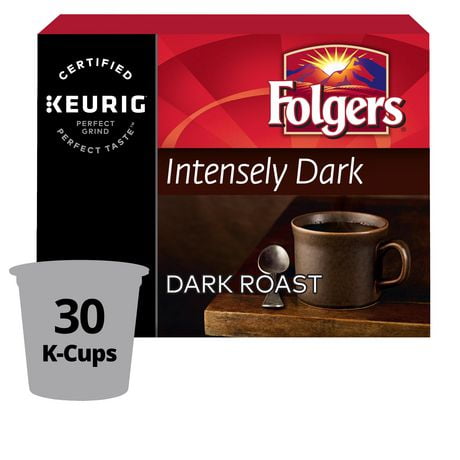 Folgers Intensely Dark K-Cup Coffee Pods 30 Count | Walmart Canada