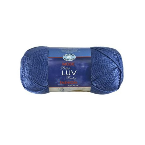 Baby Luv Blue Yarn 120g, Comes in beautiful baby colors.