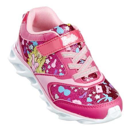 Mattel Girls' Barbie Athletic Shoes - Walmart.ca