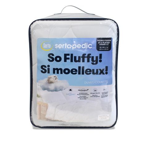 Sertapedic So Fluffy! All -Season Duvet, in Double/Queen and King size