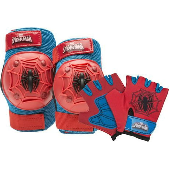 Bell Sports Spiderman Protective Bike Gear, 6 pieces included