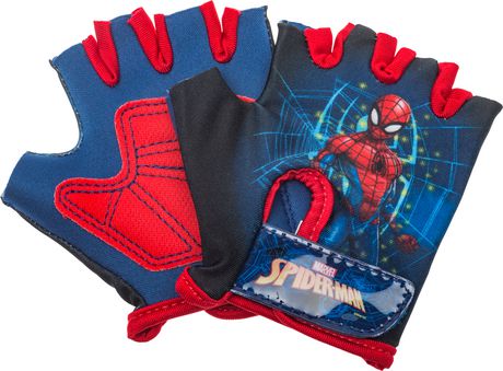 spiderman bike gloves