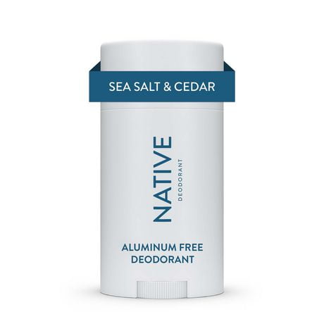 Native – Désodorisant sans aluminium, Sel de mer et cèdre 75 g
