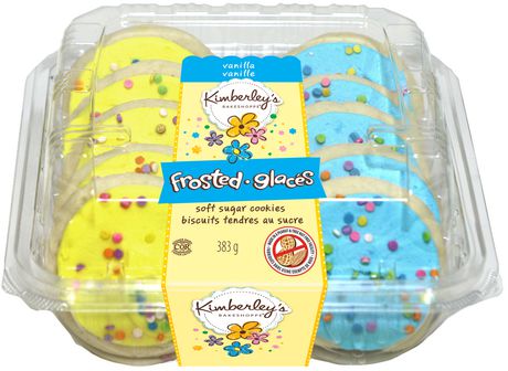 Kimberley’s Bakeshoppe® Spring Vanilla and Blue Frosted Sugar Cookies ...