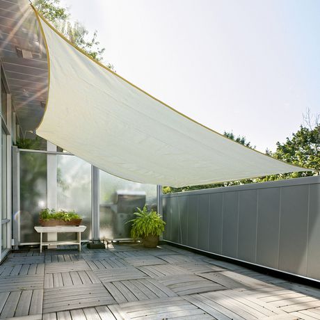 Outsunny Rectangle 10 X13 Shade Sails, Patio Shade Solutions Canada