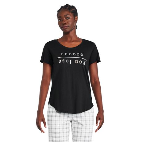 George Women's Soft Pajama Tee | Walmart Canada