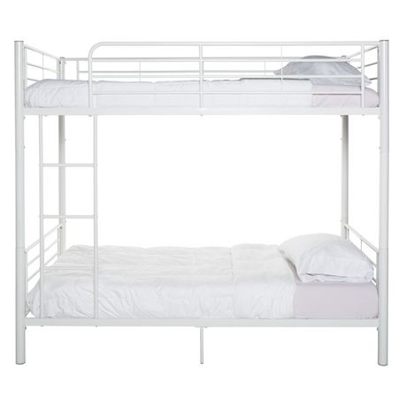 Manor Park Modern Metal Twin Over, Twin Metal Bunk Bed Assembly Instructions