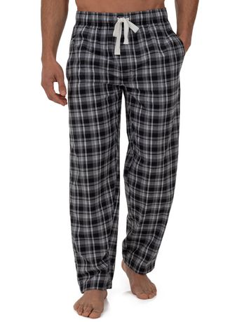 Fruit of the Loom Men's Sleep Set Breathable Mesh Top and Woven Pant ...