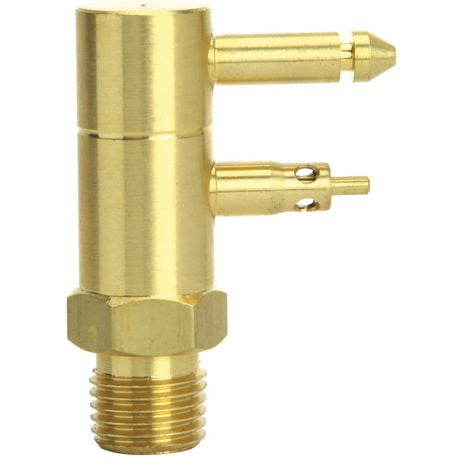 Connecteur de réservoir mâle BRP/OMC/Johnson/Evinrude avec NPT mâle de 6,4 mm (1/4 po), laiton