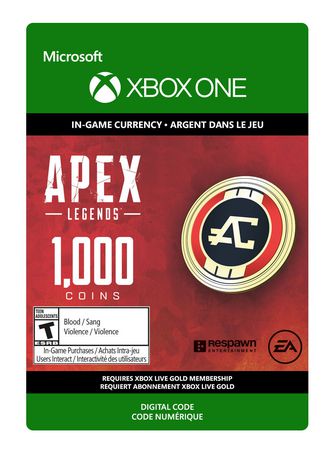 Electronic Arts Xbox One Apex Legends: 1000 Coins [Download]