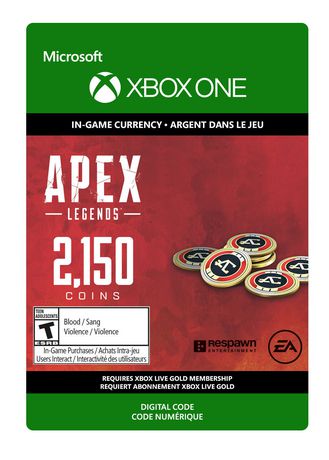 Electronic Arts Xbox One Apex Legends: 2150 Coins [Download]