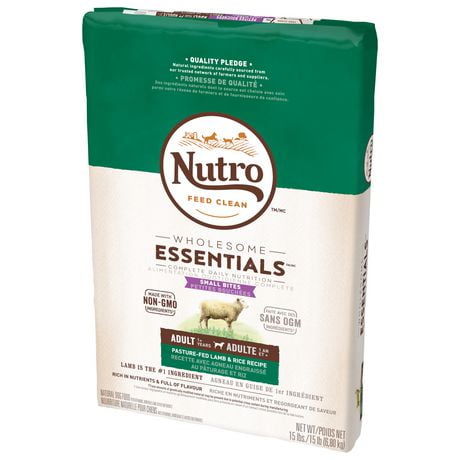 Nutro Wholesome Essentials Small Bites Adult Pasture-Fed Lamb & Whole ...