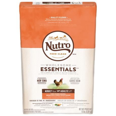 NUTRO™ NATURAL CHOICE™ Adult Dry Dog Food Farm-Raised Chicken Whole ...