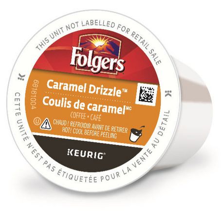 Folgers Caramel Drizzle K-Cup Coffee Pods 30 Count ...