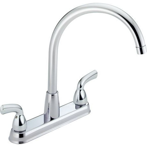Peerless® Chrome Two Handle Kitchen Faucet
