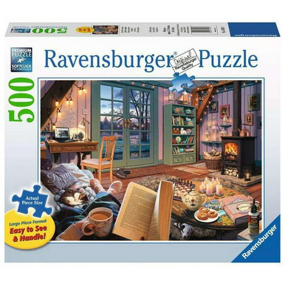 Ravensburger - Cozy Retreat Puzzle 500 pc