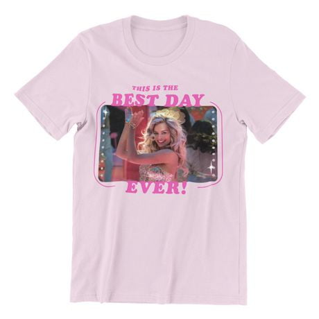 barbie Ladie's tee shirt. This short sleeve crew neck tee shirt for women can easily be worn