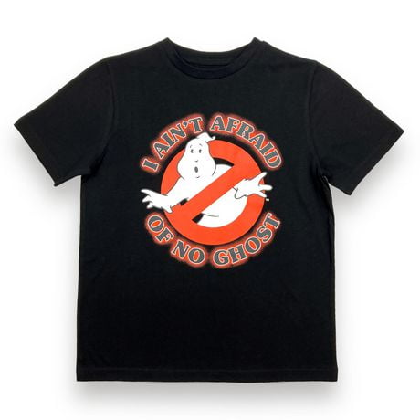 Ghostbusters T-shirt de base pour garçon. Ce t-shirt à col rond pour garçons a des manches courtes et un imprimé tendance et