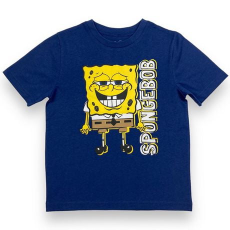 Sponge Bob T-shirt manches courtes pour garçon