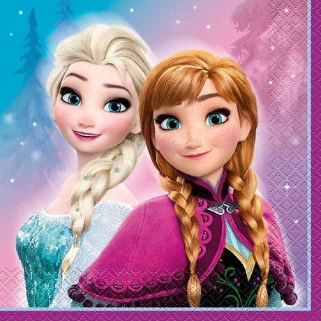 16 Disney Frozen Lunch Napkins | Walmart Canada