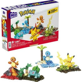 Mega Construx Pokemon 3 Figurines Évolutions de Carapuce à Construire, Jeu  de Briques de Construction, 379