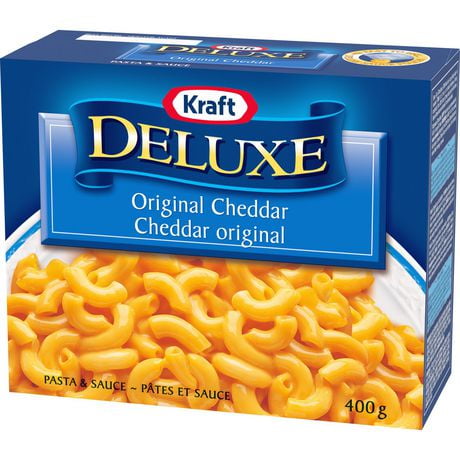 Kraft Deluxe Macaroni & Cheese, Original Cheddar | Walmart Canada