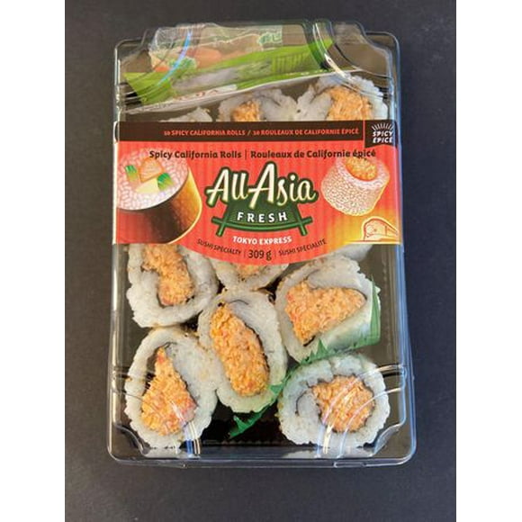 Rouleaux de Californie épicé California Rolls épicés 10pce 309g