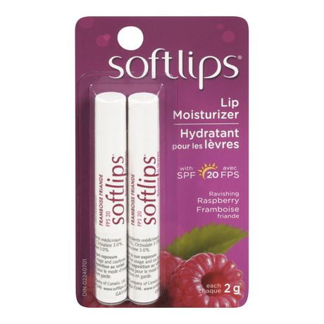 Softlips® Lip Moisturizer Ravishing Raspberry Double Pack | Walmart Canada