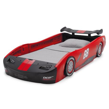 Turbo Race Car Twin Bed- Assorted Colours