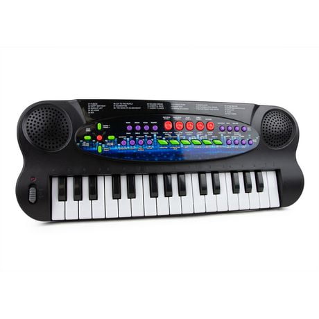 Kid Connection Musical Keyboard - Black, 32 keys touches