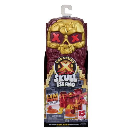 TREASURE X LOST LANDS SKULL ISLAND S1 TREASURE TOWER PK LAVA TOWER