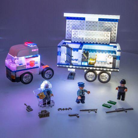 laser pegs mobile police unit