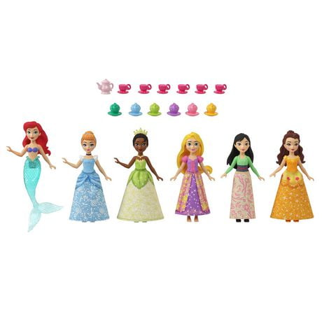 Six charmantes princesses de l’univers Disney