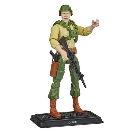 G.I. Joe Retro Duke Toy 3.75-Inch-Scale Collectible Action Figure with Multiple Accessories, Toys for Kids Ages 4 and Up