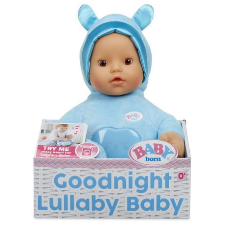 Poupée BABY born Goodnight Lullaby Baby - garçon
