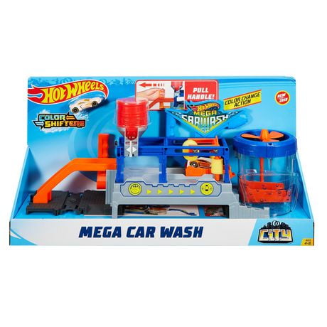 hot wheels mega car wash set