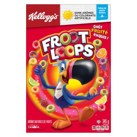 Kellogg's Froot Loops Cereal 345g | Walmart Canada