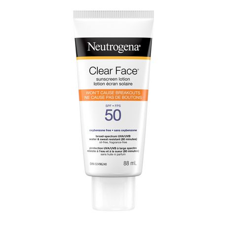 Neutrogena Clear Face Sunscreen Spf 50 88 Ml #1