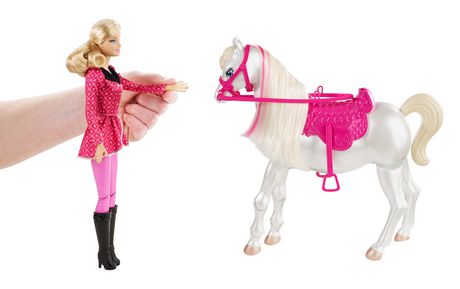 barbie et son cheval de concours