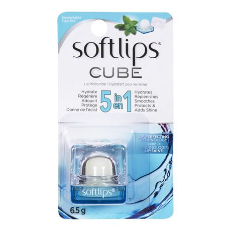 Hydratant pour les lèvres Menthe fraîche Cube de SoftlipsMD