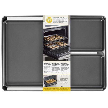 Wilton Oven Maximizer Non-Stick Baking Sheet Set