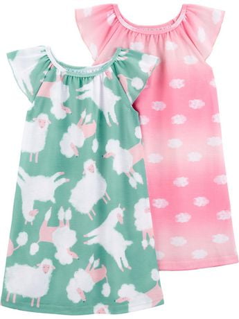 Cotton night dress 2024 for baby girl