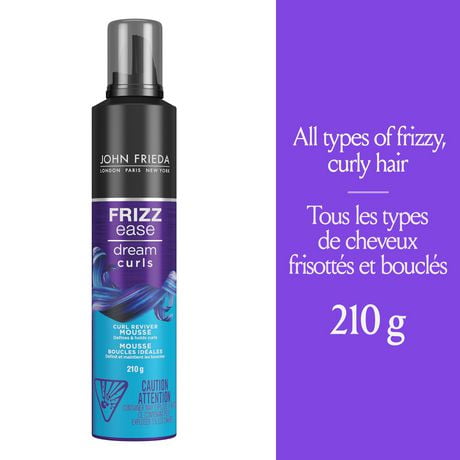Mousse Frizz Ease Dream Curls Curl Reviver de John Frieda 210 g