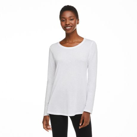 george crew neck long sleeve tee
