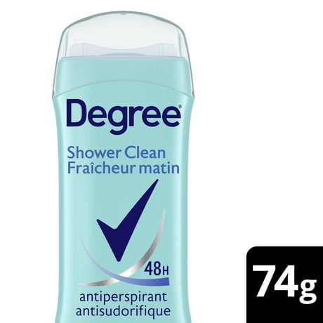 Degree  Shower Clean Antiperspirant Stick, 74 g